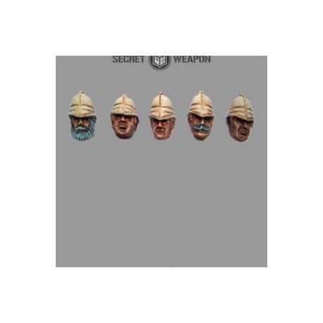 Secret Weapon Pith Helmet Heads
