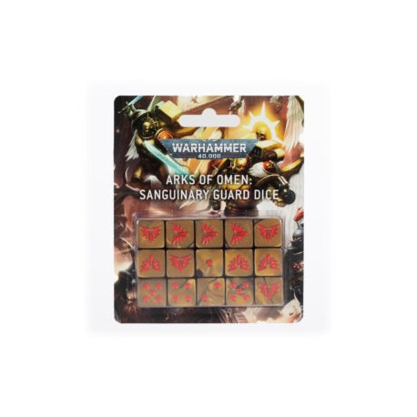 Arks of Omen Sanguinary Guard Dice Set