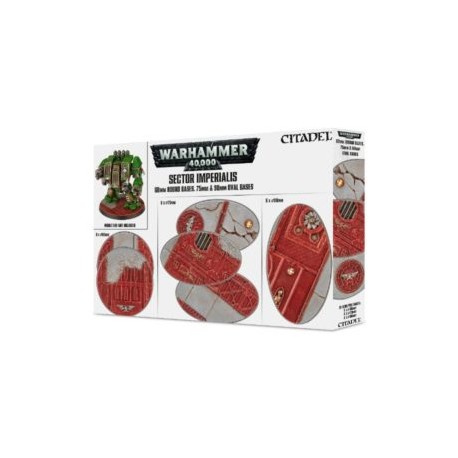 Sector Imperialis Bases 60mm y Ovaladas 75mm y 90mm
