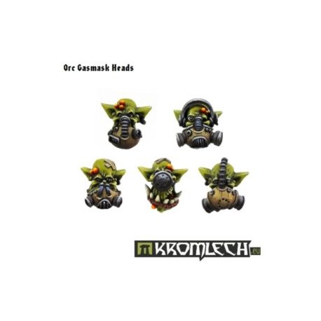 Ork Gasmask Heads