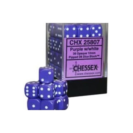 Dice Chessex 36 D6 12mm